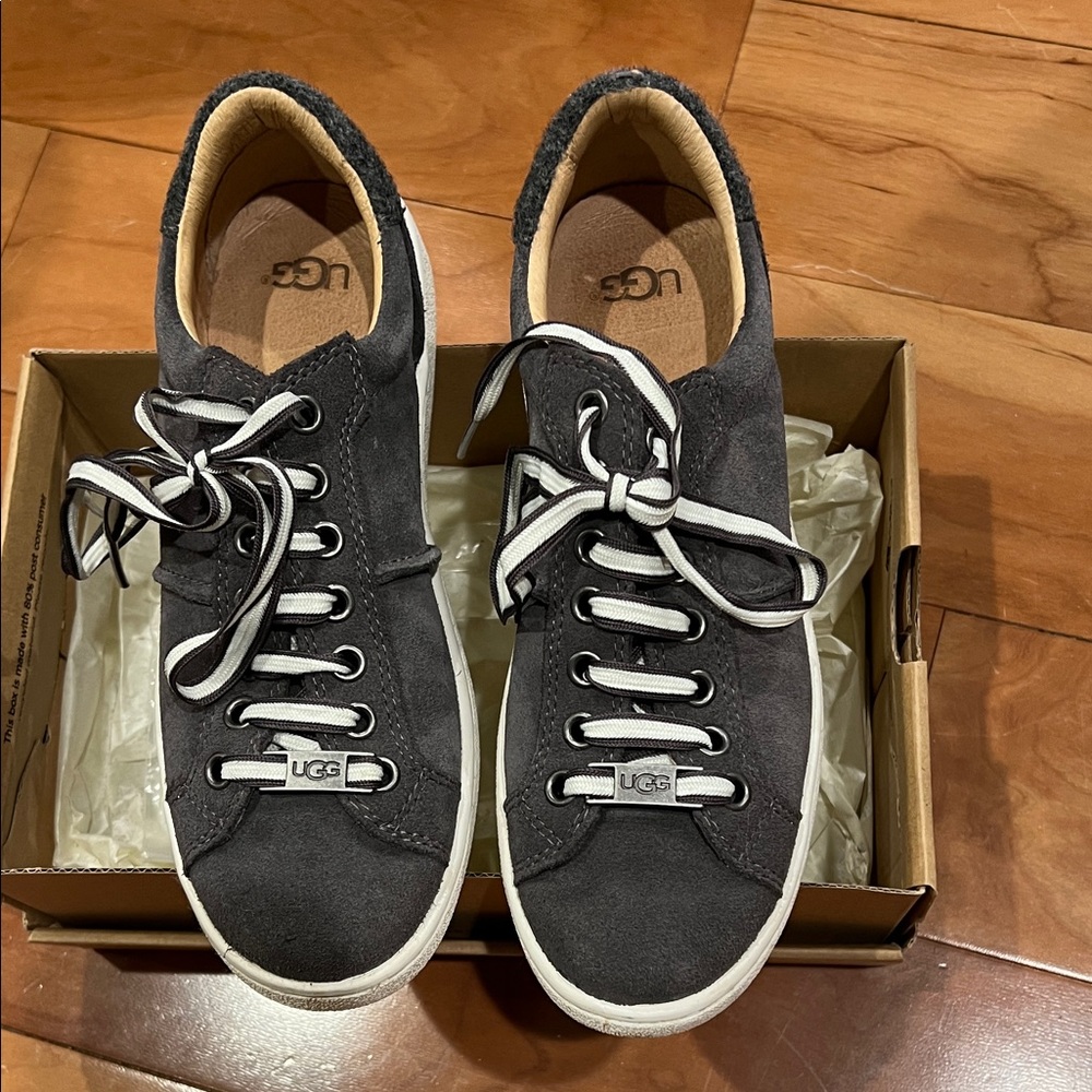UGG Women’s Charcoal and White Sneakers